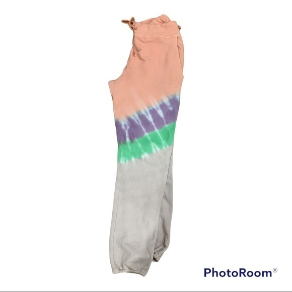 NWOT Daydreamer Tie-Dye Joggers - Picture 1 of 6